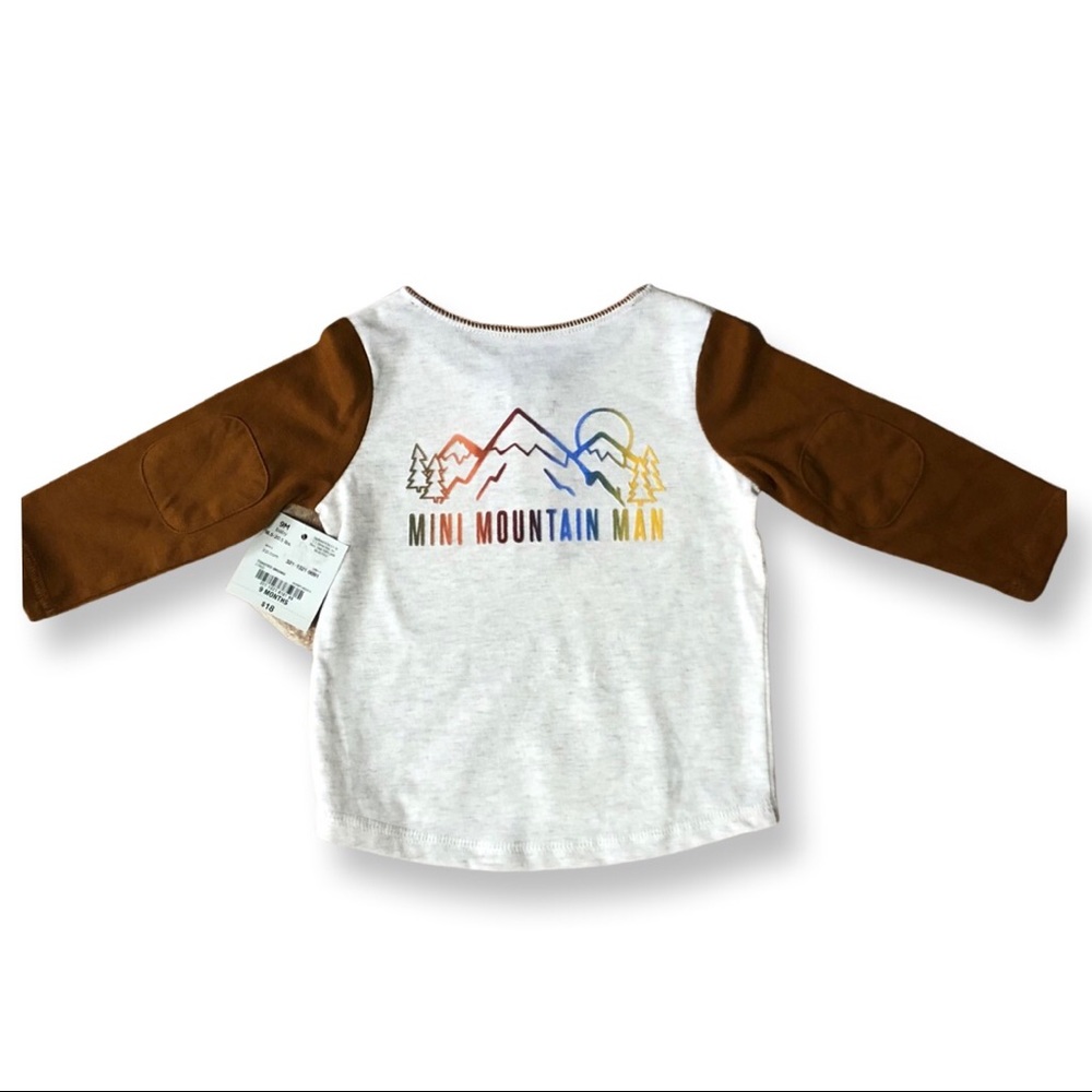 NWT baby boy 9MO long sleeve mini mountain man
